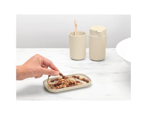Brabantia Seifenspender ReNew Set Beige 3teilig