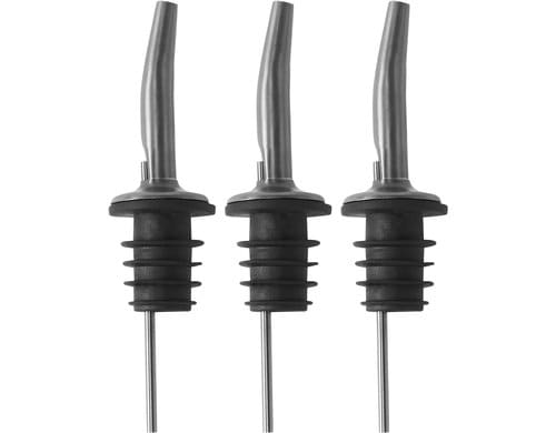 Lurch Spirituosen-Ausgiesser Edelstahl, 3er Set