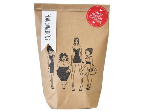 Mitbringsel Wundertüte Frauengedöns 14x22 cm diverse Inhalte
