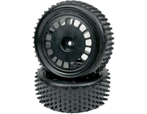 Absima 1:10 Buggy Räderset Mini Pin vorne schwarz (2)