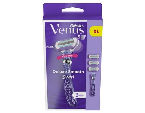 Gillette Venus Deluxe Smooth Swirl 3er plus Handstück