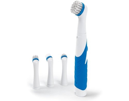 CLEANmaxx Reinigungsbürste 6V inkl. 4 Aufsätze