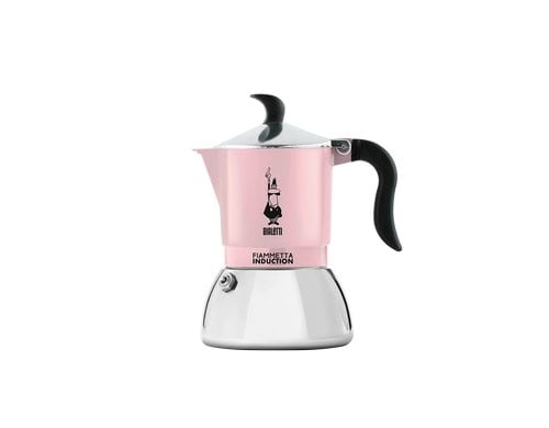 Bialetti Fiamm Ind Rosa 2 Tass Edelstahl, Induktion