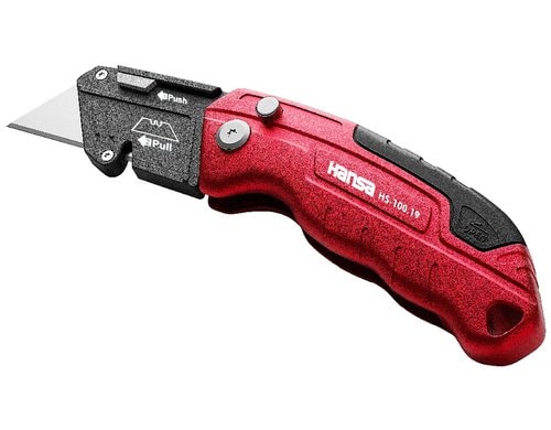 Hansa Cutter HS-100.19 rot/schwarz, 162 x 40 x 24 mm