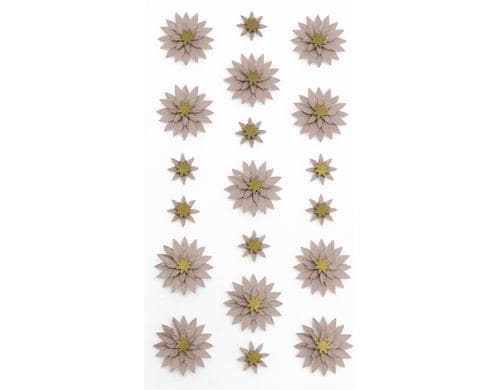 Artoz Artwork Sticker Blume altrosa, 1 Blatt