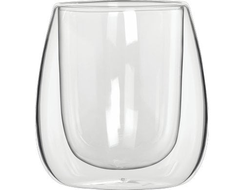 Bialetti Becher VERONA 80 Set 2 Stk. 7x5cm, 80ml, doppelwandiger glas