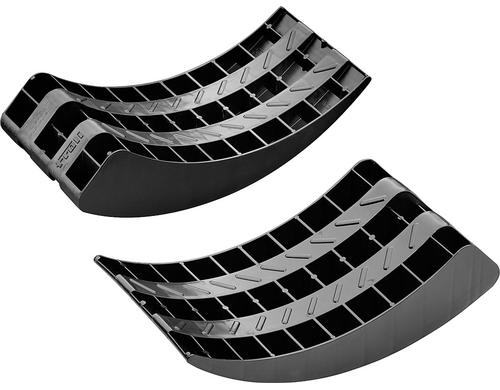 froli Auffahrkeil Rundkeil Mini 2 Stk. 2 Stück, schwarz, Schützenhöhe: min 21 cm