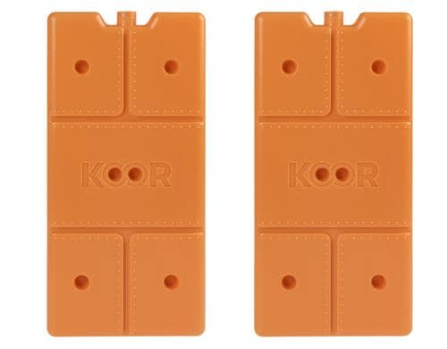 KOOR Kühlelement Arctico L Duopack Orange 2x525g, 250x120x20mm