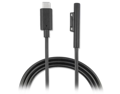 4Smarts Microsoft Surface Connect Ladekabel 5Ampere, 1m, schwarz