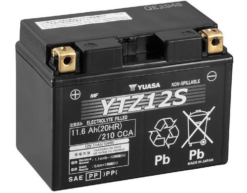 YUASA AGM 12V/11.6Ah/210A LxBxH: 150 // 87 // 110 // S:1