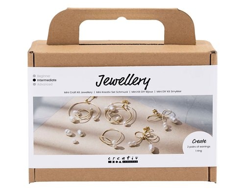 Creativ Company  Bastelset Schmuck Klassische Perlen, inkl. Anleitung