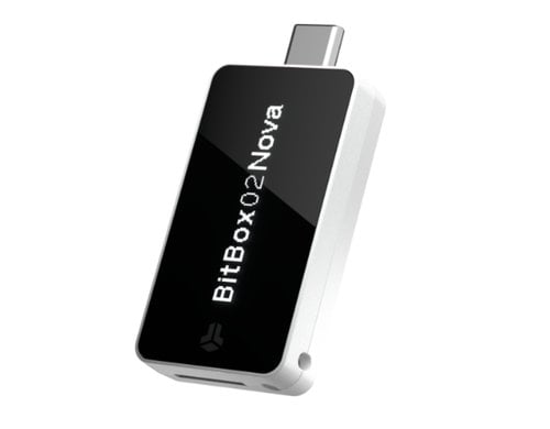 BitBox02 Nova Multi Edition White Hardware Crypto Wallet