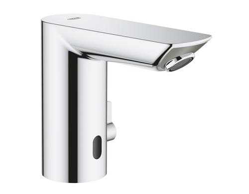 GROHE BauCosmo E WT 220V S Wandarmatur ohne Mischer, Edelstahl
