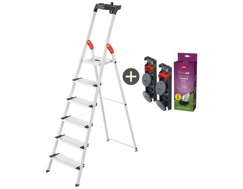 HAILO 6 Stufen L80 ComfortLine Garden 6 St