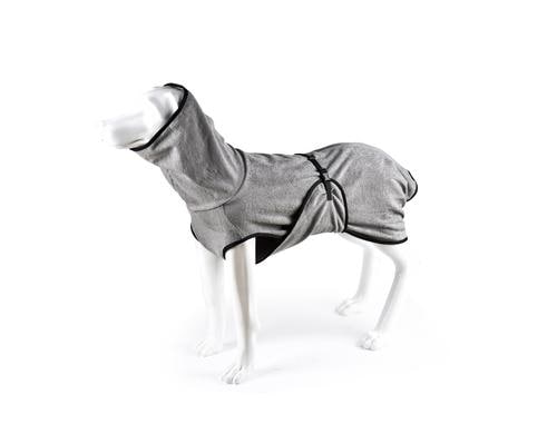 deek DryDog Hundebademantel Gr. XL 68 cm, anthrazit