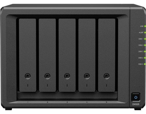 Synology DX525, 5-bay Expansionseinheit SATA Case, ohne Harddisk