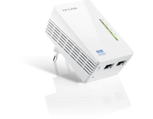 TP-Link TL-WPA4220: AV600 Powerline, 2xLAN 1xTL-WPA4220 , WLAN