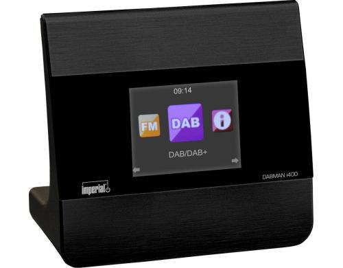 Imperial Dabman i400, DAB+/IR Adapter schwarz, UPnP/DLNA, LAN & WLAN
