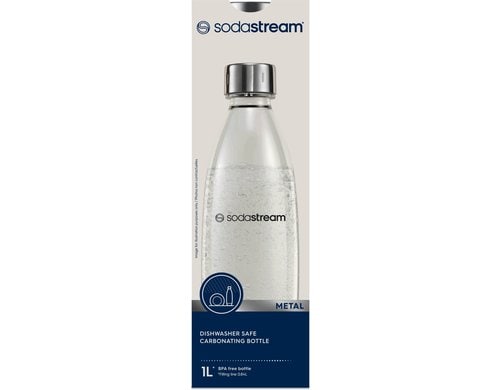 Sodastream Flasche Fuse Metal DWS 1 L Flasche