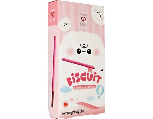 Biscuit Stick Erdbeer 40g
