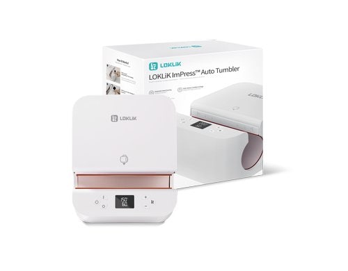 Loklik Transferpresse für Tassen weiss