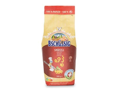 BSCHÜSSIG Spätzli 500g