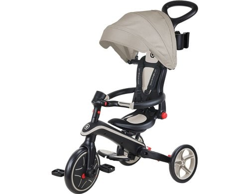 Globber Trike Explorer 4 in 1 Foldable Taupe