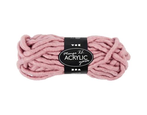 Creativ Company Acrylwolle XL rosa Länge 17 m, MP: 2 M x 3 R, 200 g