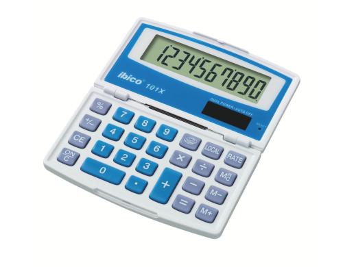 Ibico Tischrechner 101X 8-stelliges LCD-Display
