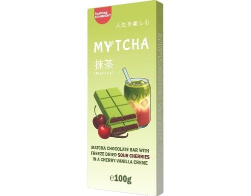 Mytcha Matcha-Schokolade Cherry-Vanilla 100 g