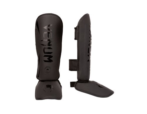 Venum Challenger Kids Shin Guards Schwarz Gr. L