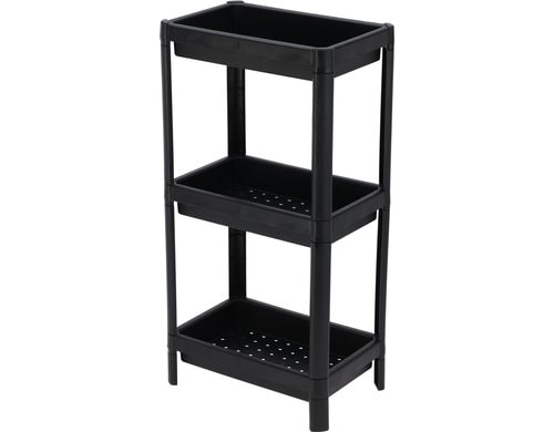 WL Schrank Organizer SW 3-stufig, 36 x 23 x H71 cm