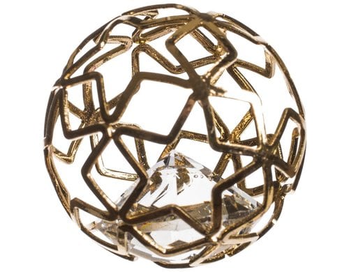 Ambiance Ball aus Sternen, Gold D: 2.8 cm