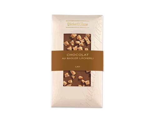 Chocolat au Basler Läckerli lait Packung 100 g