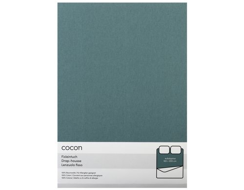 COCON, Fixleintuch 180-200 x 200 cm, Eukaly 180/200x200