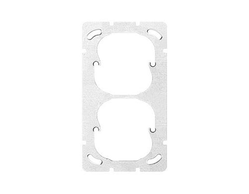 Feller EDIZIOdue 2er Befestigungsplatte vertikal