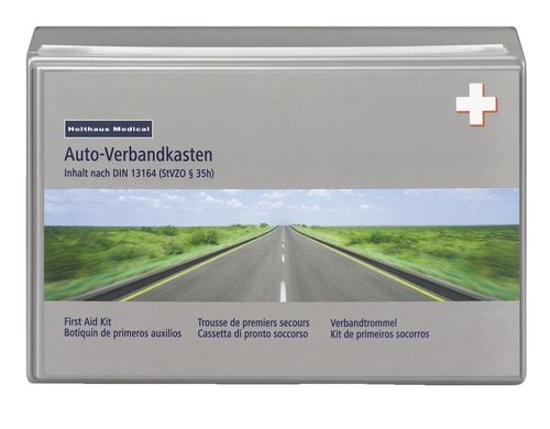 Holthaus Autoapotheke Klassik Box Erste-Hilfe-Set, schlagfest