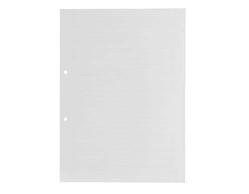 Office Focus Heftblätter FSC A4, 500 Blatt 9 mm liniert, R-l/r, weiss, 2-Loch