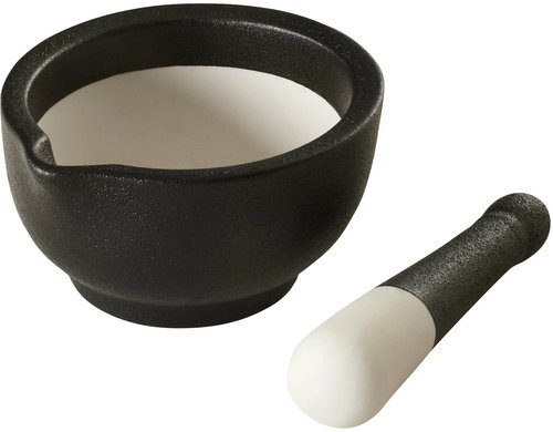 Lurch Mörser mit Stössel Porzellan, 12,4 x 11,5 x 6,2cm
