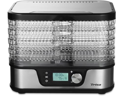 Trisa Dörrgerät Healthy Snack 380W, 35  75°C, 5 Gitter