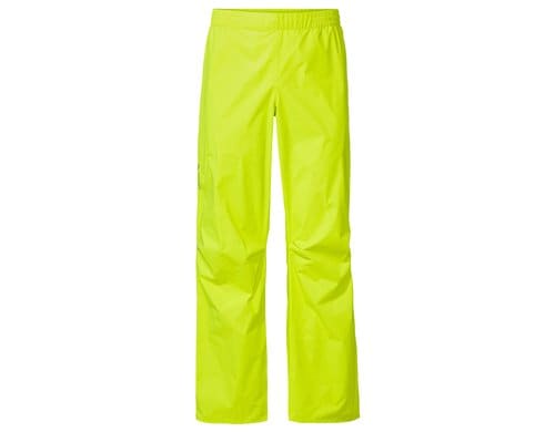 Vaude Drop II, Gr. S, neon yellow Veloregenhose, Herren