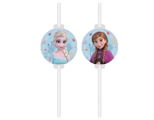 Fiesta Strohhalme Frozen 4 Stk, Papier FSC