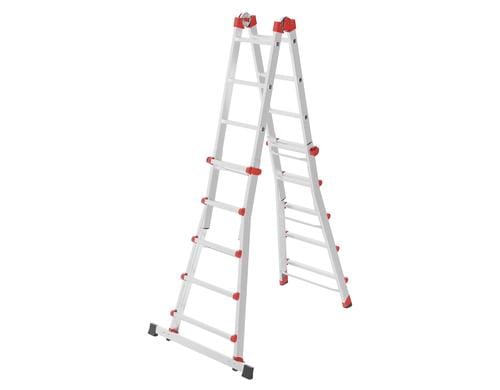 HAILO 4x5 Sprossen Teleskopleiter 4x5 Sprossen