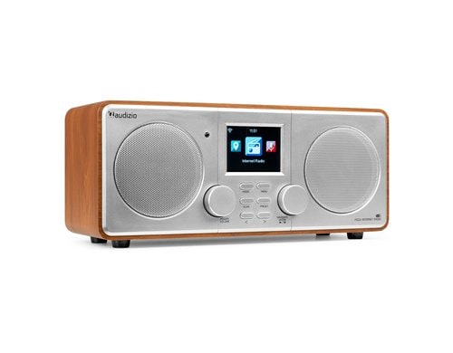 Audizio FozaSI Internet Radio, DAB+, Wifi, BT, AUX, silber