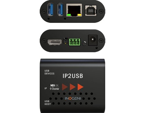 Inogeni IP2USB IP Camera & DAnte zu USB Converter