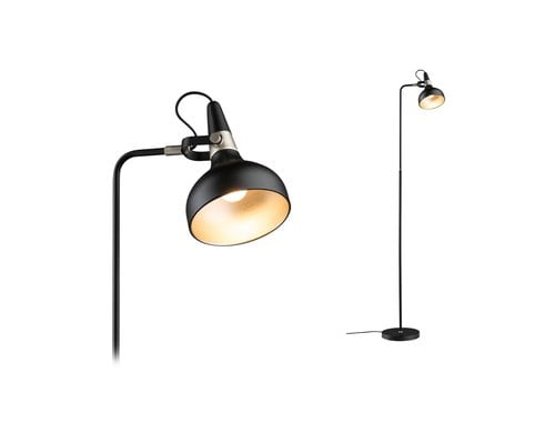 Stehleuchte Juna E14 max. 20W Schwarz matt 20W Schwarz matt, Champagner Metall