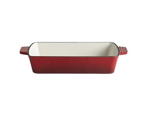 APS Auflaufform 5 STARS 33 x 24 cm, H: 6,5 cm, Rot