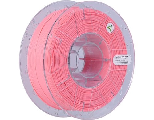 Creality Filament PLA Luminous Pink 1.7mm, Leuchtfilament, Leuchtet im Dunkeln