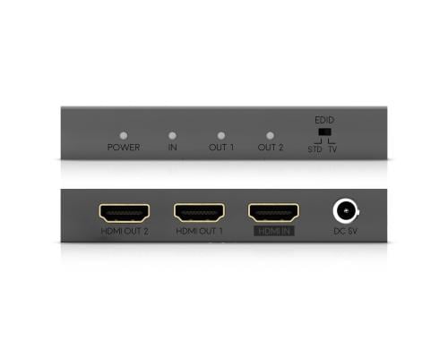 HDanywhere HDMI Splitter MAX 1x2 Splitter 1x2, HDMI, 4K