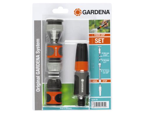 Gardena Grundausstattung Stufenlose Dosierung der Wassermenge